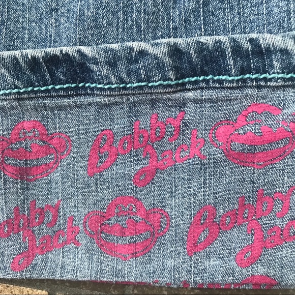 Vintage Bobby Jack Monkey Capri Denim Jeans - Picture 6 of 12